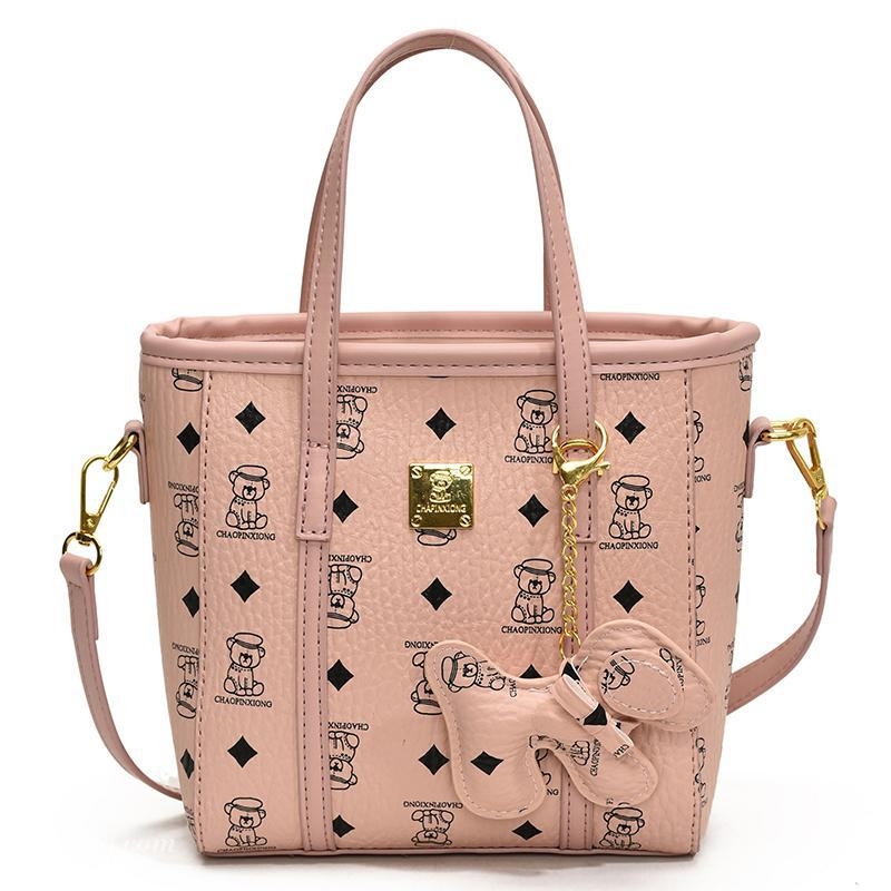 PU bucket cez rameno taška, mestská jednoduchosť, zips, polyesterová podšívka, vrecko na telefón, Zima 2024