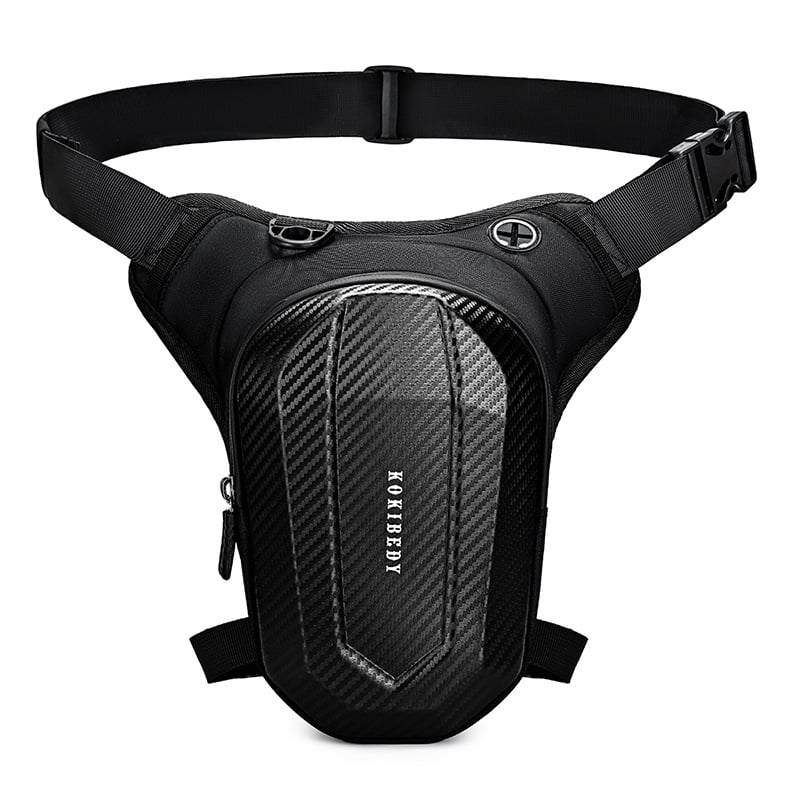 Férfi motoros deréktáska, street stílus, Oxford vászon, ultra könnyű, poliészter bélés