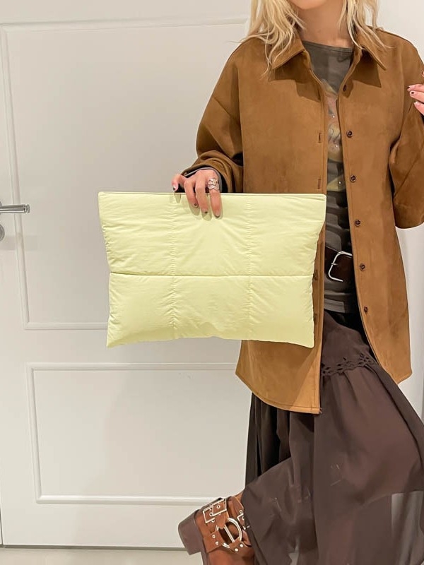 Laptop táska buborékpárnával, MacBook-kompatibilis, belső rendezővel, ütésálló, nylon külső