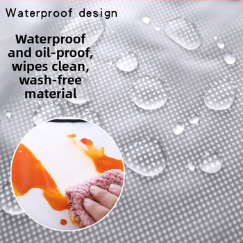 Hao Jin водоустойчива престилка с ръкави за кухня и обслужване на храните