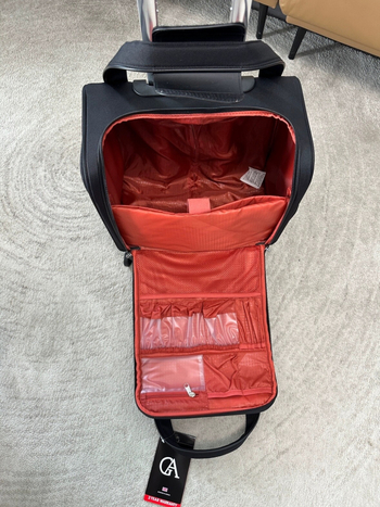 Oxford textilný príručný kufor, vodeodolný, ultraľahký, odolný voči opotrebeniu, jednosmerné kolieska