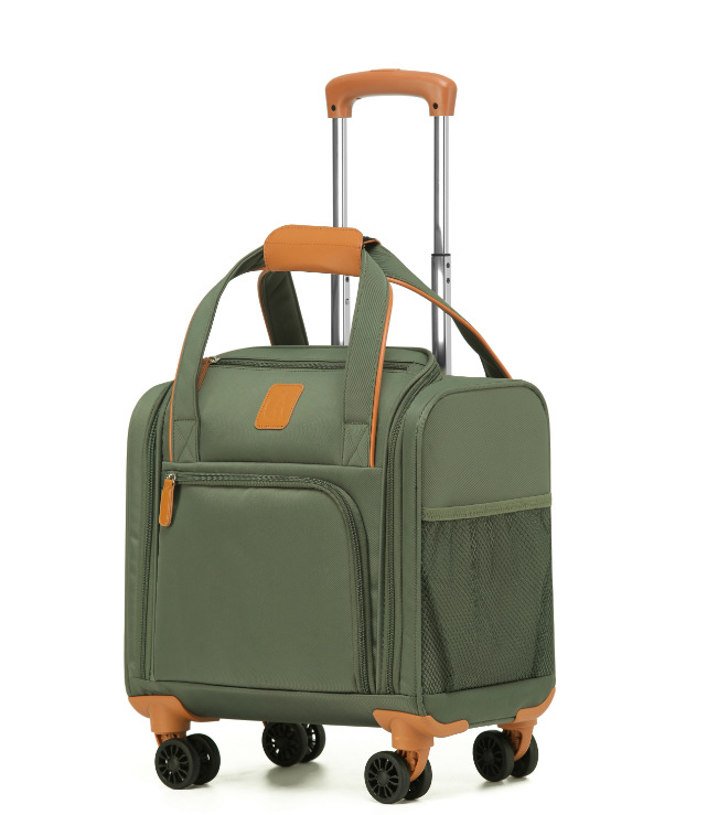 Oxford textilný príručný kufor, vodeodolný, ultraľahký, odolný voči opotrebeniu, jednosmerné kolieska