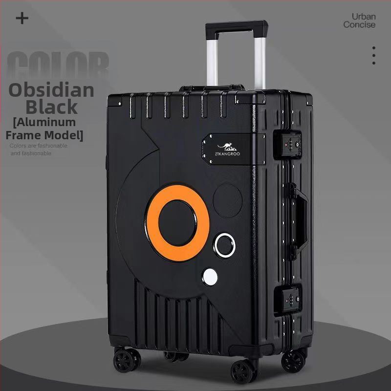 Kofer na cestovanie z ABS materiálu, Otváranie na zips, Univerzálne kolieska, Zámok na zips, Hmotnosť 4 kg