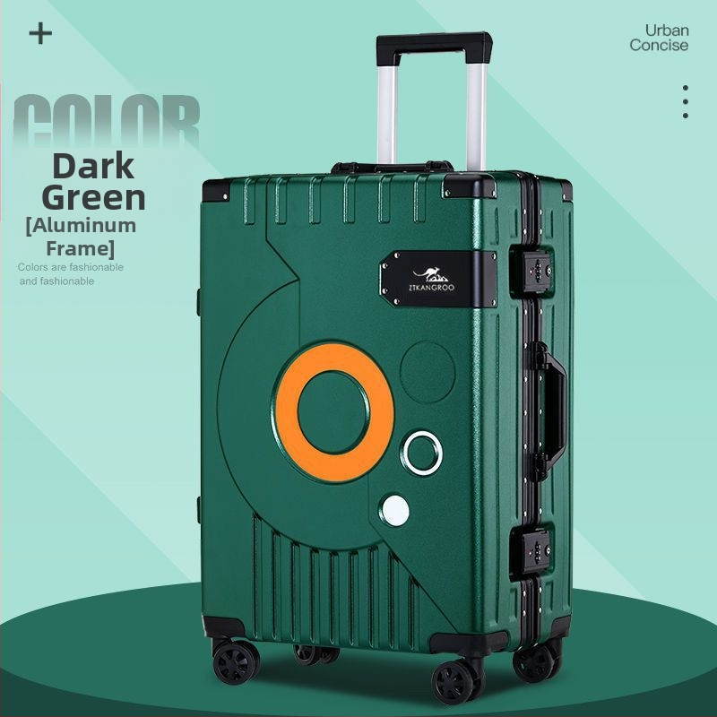 Kofer na cestovanie z ABS materiálu, Otváranie na zips, Univerzálne kolieska, Zámok na zips, Hmotnosť 4 kg