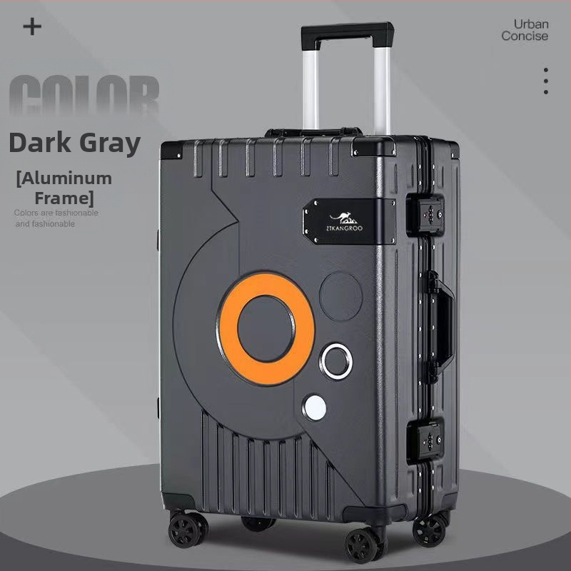 Kofer na cestovanie z ABS materiálu, Otváranie na zips, Univerzálne kolieska, Zámok na zips, Hmotnosť 4 kg