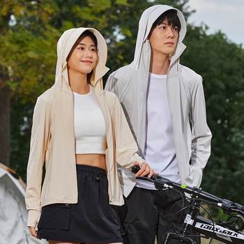 Unisex outdoorová bunda s kapucňou a UPF50+ UV ochranou, priedušná, rýchloschnúca, odvádzajúca vlhkosť