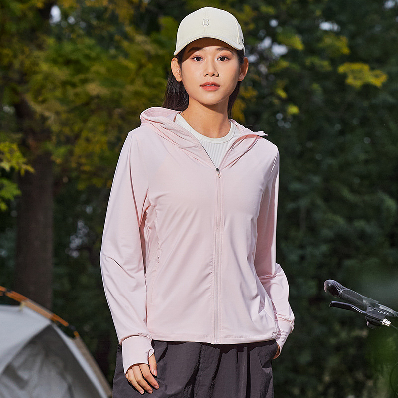 Unisex outdoorová bunda s kapucňou a UPF50+ UV ochranou, priedušná, rýchloschnúca, odvádzajúca vlhkosť