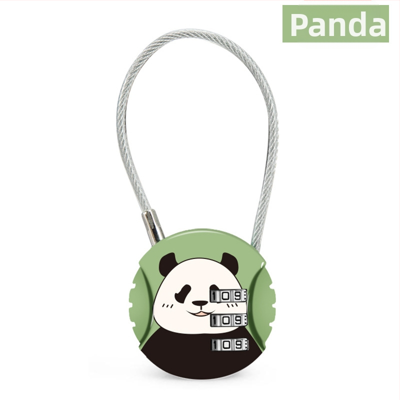 Jelszavas zár sisakhoz, poggyászhoz és edzőtermi szekrényhez | Cinkötvözet, 48.4, Acéldrótos mechanizmus