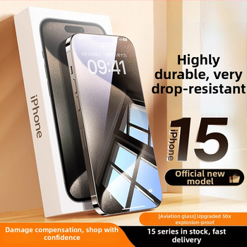 ΠροProtektive οθόνης από tempered glass με anti-peep και προστασία από πτώσεις για iPhone 11–14 Pro/Max