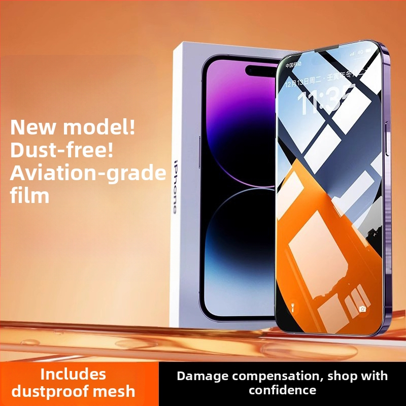 Ochranné sklo pre displej s anti-peep a ochranou proti pádu pre iPhone 11–14 Pro/Max