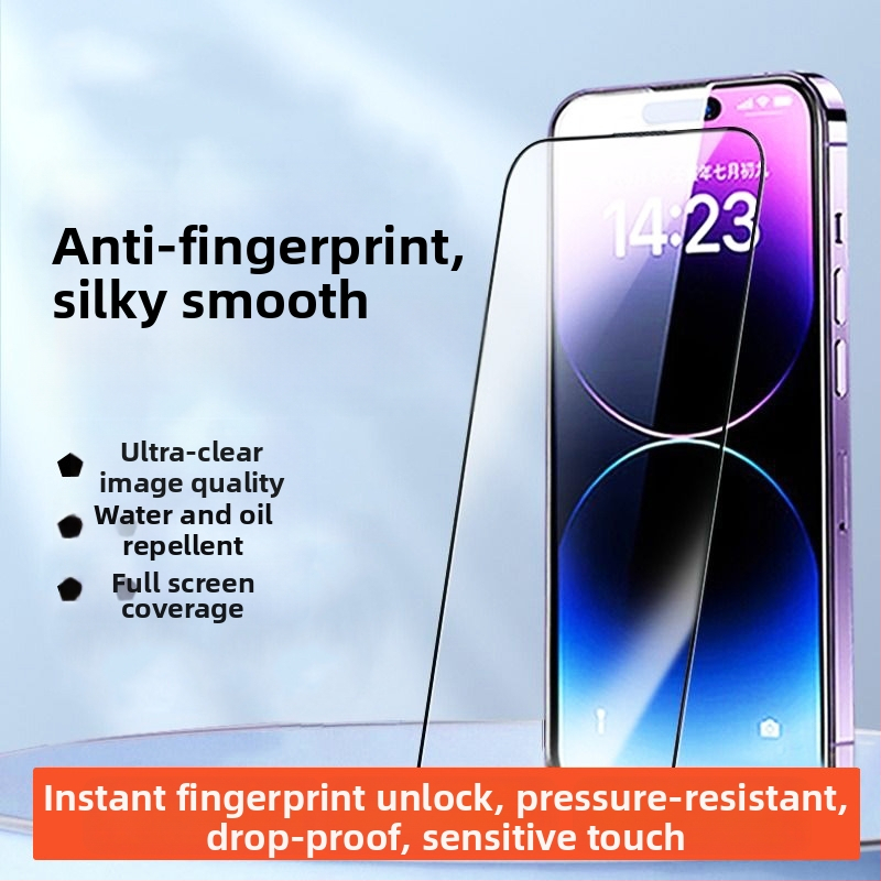 ΠροProtektive οθόνης από tempered glass με anti-peep και προστασία από πτώσεις για iPhone 11–14 Pro/Max