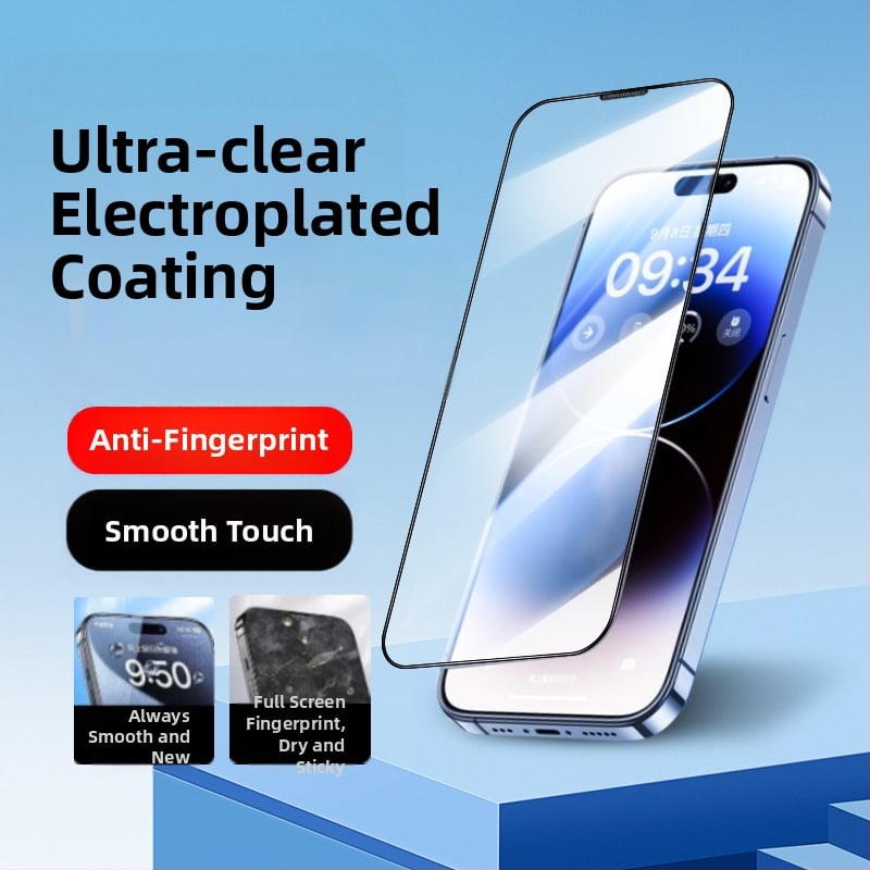 ΠροProtektive οθόνης από tempered glass με anti-peep και προστασία από πτώσεις για iPhone 11–14 Pro/Max