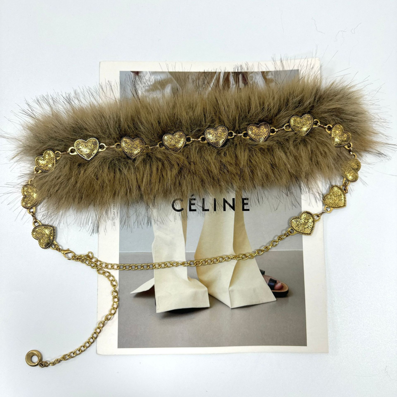 Μεταλλική ζώνη μέσης – στυλ υποκουλτούρας, ρετρό έμπνευση, για γυναίκες, μονή θηλιά ζώνης