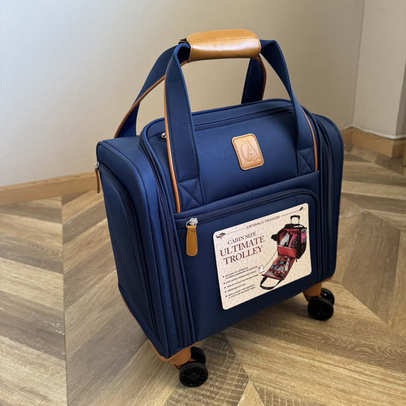 Unisex cestovný kufor, ultraľahký a tichý, s univerzálnymi kolieskami, zapínanie na zips, Oxfordová látka