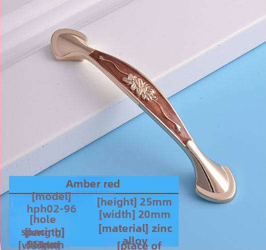 Дръжка за шкафова врата – цинкова сплав, модел lrls001, Longrun, модерен стил