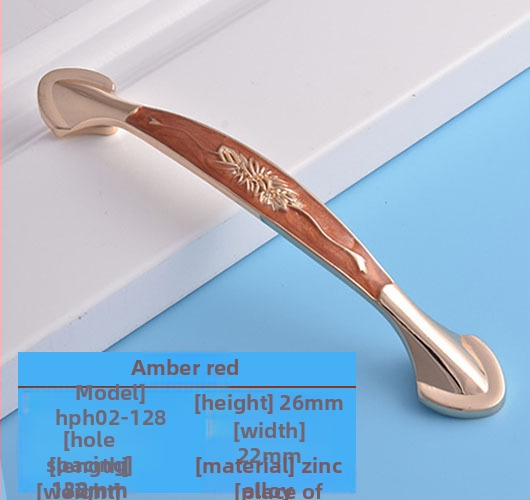 Дръжка за шкафова врата – цинкова сплав, модел lrls001, Longrun, модерен стил