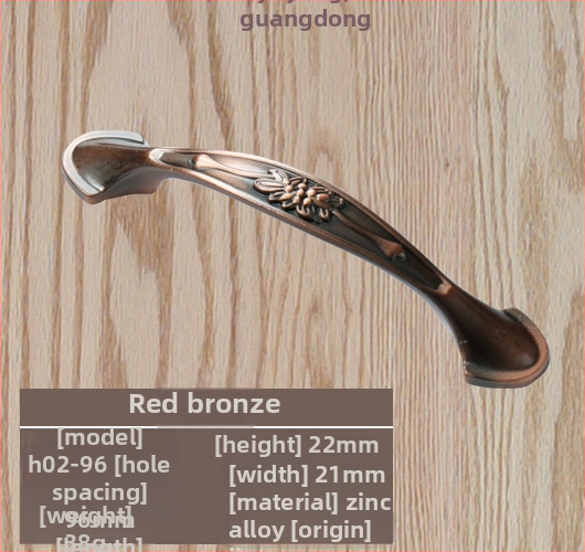 Дръжка за шкафова врата – цинкова сплав, модел lrls001, Longrun, модерен стил