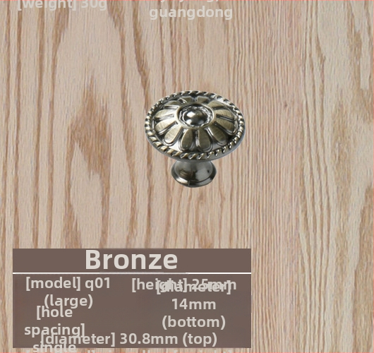 Дръжка за шкафова врата – цинкова сплав, модел lrls001, Longrun, модерен стил