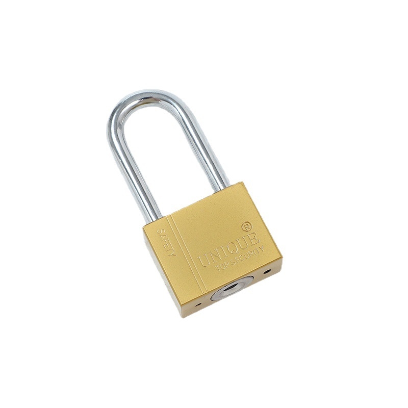 Bezpečnostná závora z železa s meďovou povrchovou úpravou — model High-grade copper-plated padlock, značka Five Star Lida, pre priemyselné a domáce použitie, moderný minimalistický štýl