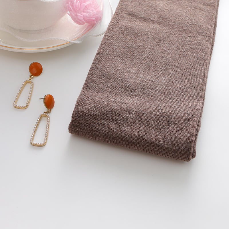 Colanți-șosete din bumbac cu dungi verticale, 70-80% bumbac, spandex, compresie ușoară, ridicare fesieră