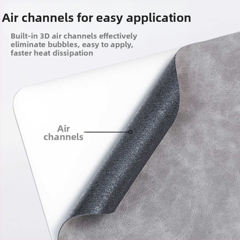 Shell film pentru MacBook Pro din piele — Piele cloud, compatibil Apple MacBook Pro, Shell film, lansare 2024