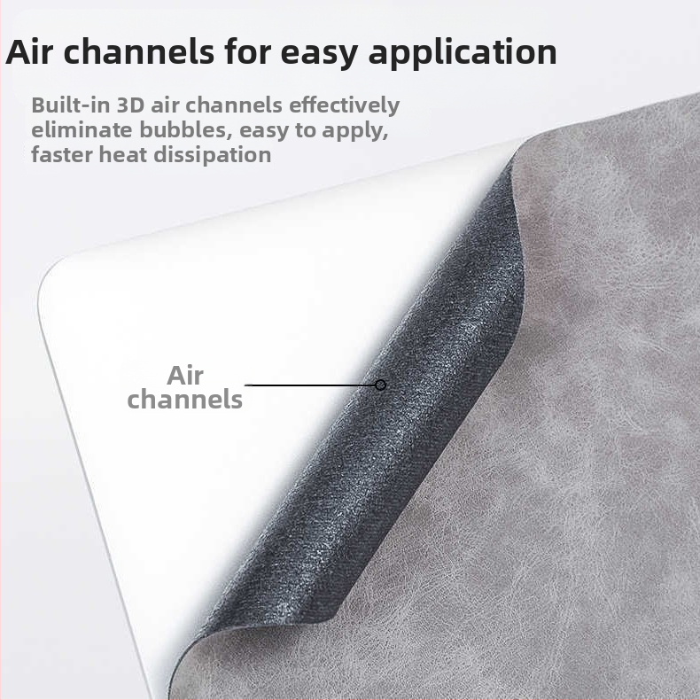 Shell film pentru MacBook Pro din piele — Piele cloud, compatibil Apple MacBook Pro, Shell film, lansare 2024