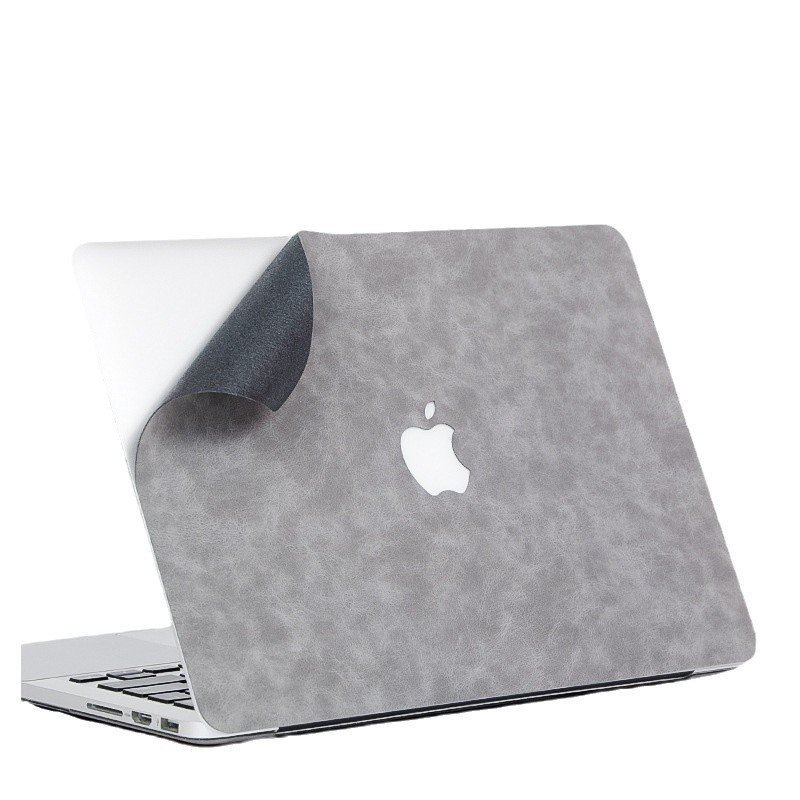 Shell film pentru MacBook Pro din piele — Piele cloud, compatibil Apple MacBook Pro, Shell film, lansare 2024