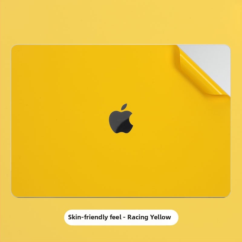 Shell film pentru MacBook Pro din piele — Piele cloud, compatibil Apple MacBook Pro, Shell film, lansare 2024