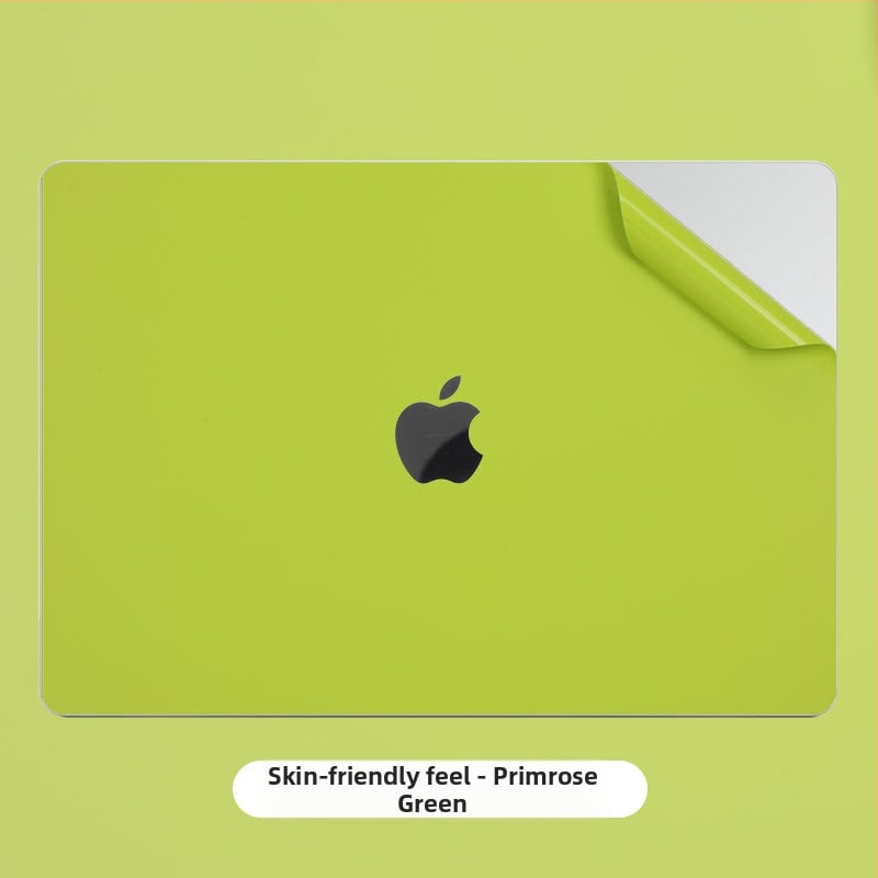 Shell film pentru MacBook Pro din piele — Piele cloud, compatibil Apple MacBook Pro, Shell film, lansare 2024