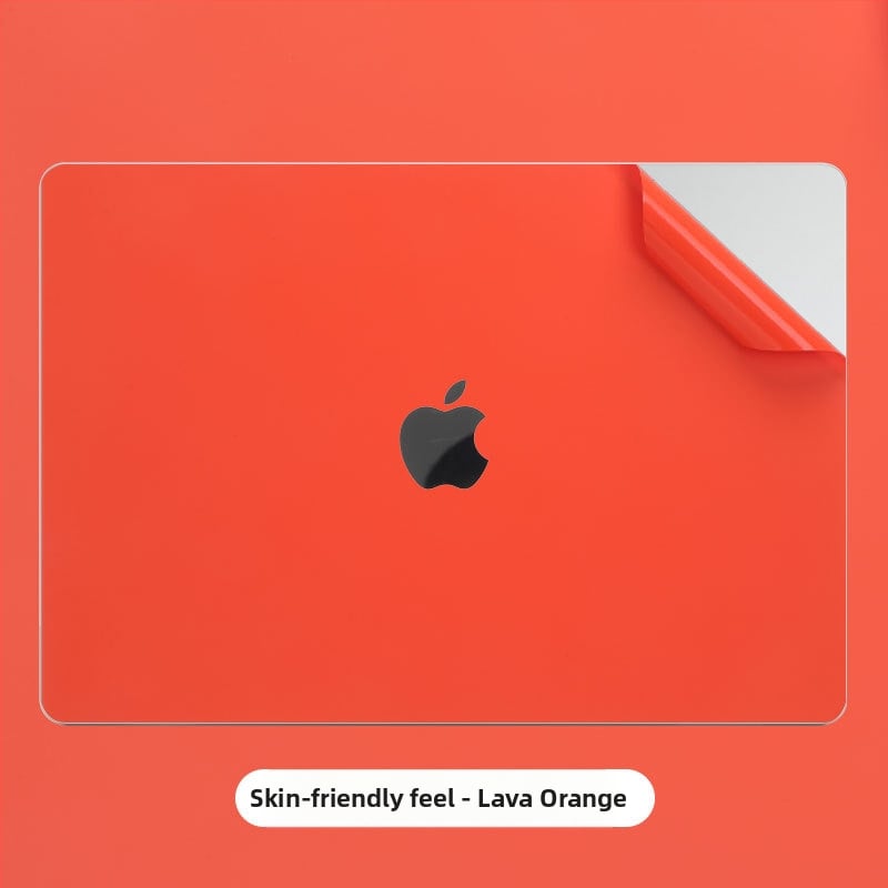 Shell film pentru MacBook Pro din piele — Piele cloud, compatibil Apple MacBook Pro, Shell film, lansare 2024