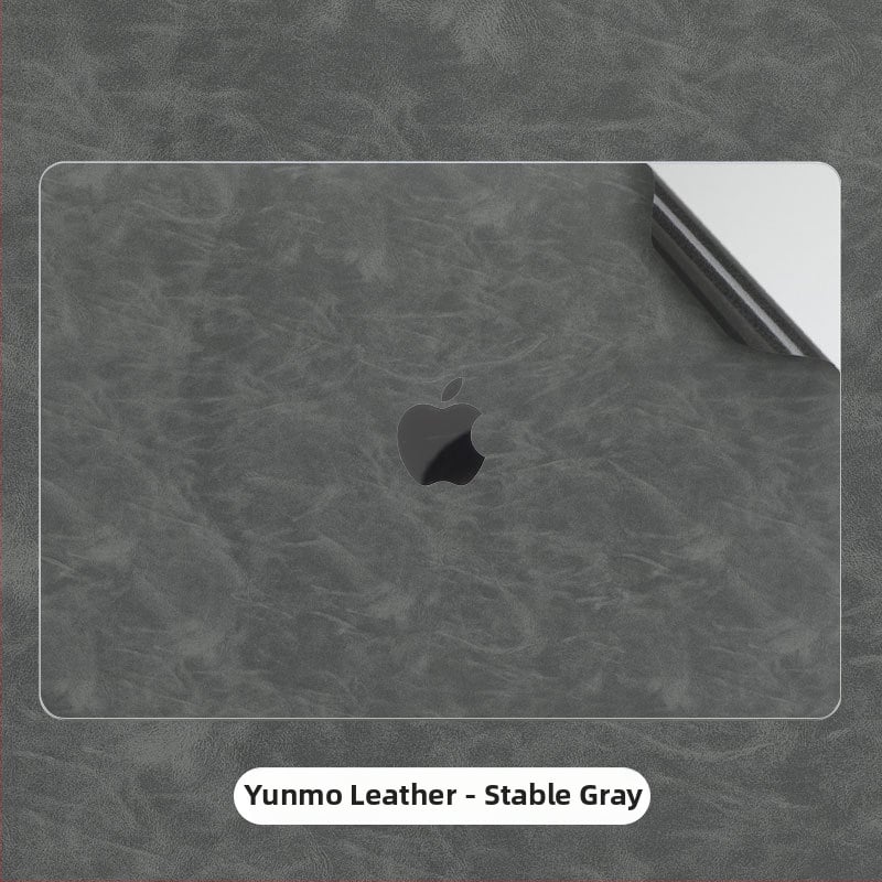 Shell film pentru MacBook Pro din piele — Piele cloud, compatibil Apple MacBook Pro, Shell film, lansare 2024