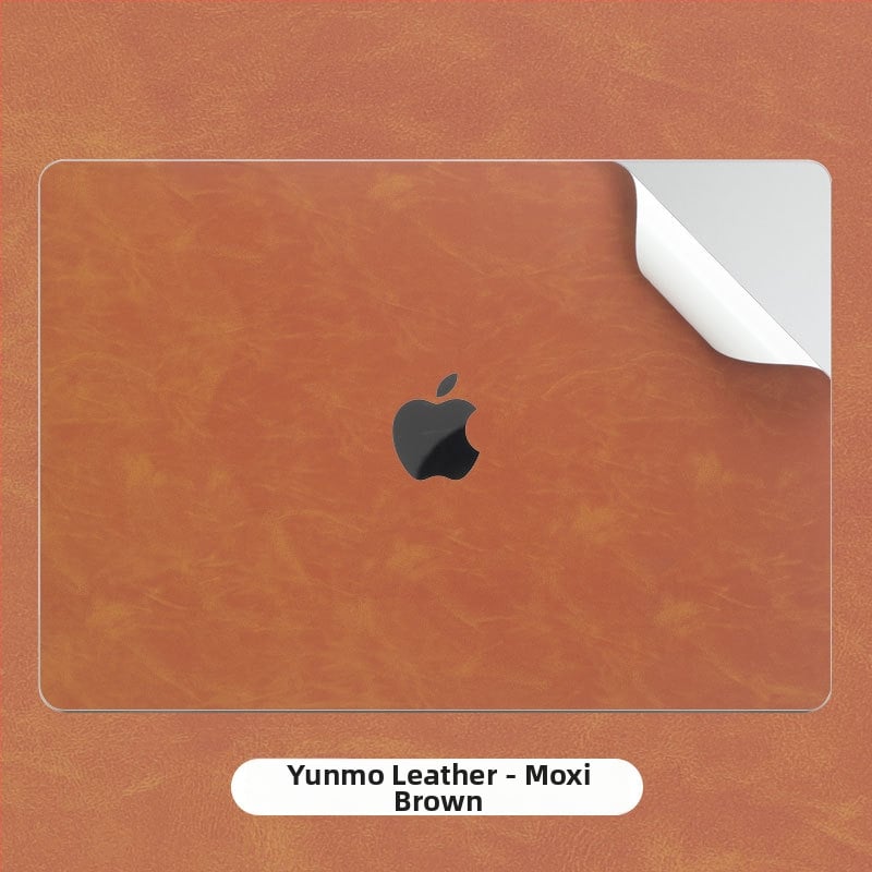 Shell film pentru MacBook Pro din piele — Piele cloud, compatibil Apple MacBook Pro, Shell film, lansare 2024