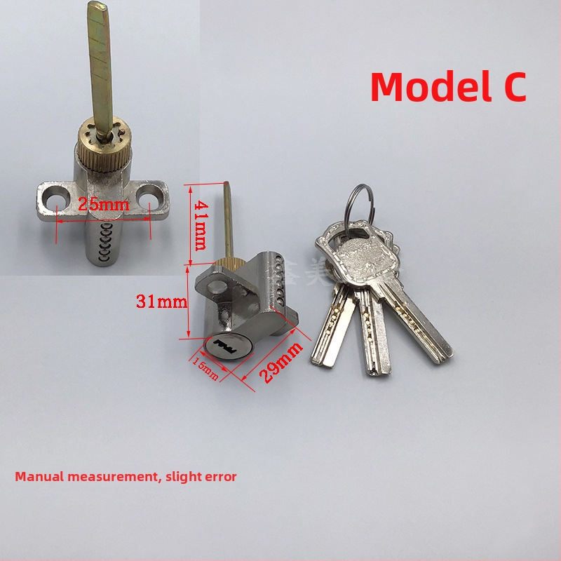 Zámkový valec dverí, materiál: meď, Paragraph A model, Xin Buck, pre dvere izby, moderný štýl