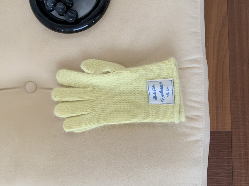 Σετ γάντια και φουλάρι — πλεκτό, κορεάτικου στιλ, κατάλληλο για τον χειμώνα, κυκλοφόρησε το φθινόπωρο του 2023