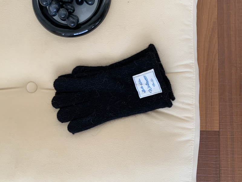 Σετ γάντια και φουλάρι — πλεκτό, κορεάτικου στιλ, κατάλληλο για τον χειμώνα, κυκλοφόρησε το φθινόπωρο του 2023