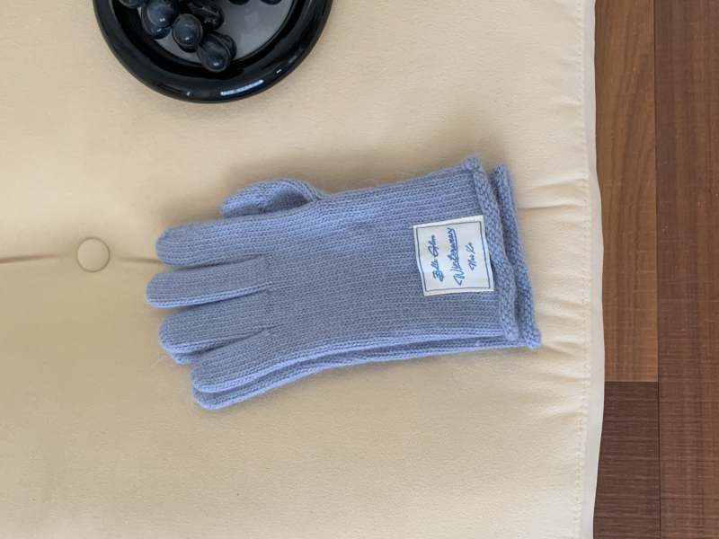 Σετ γάντια και φουλάρι — πλεκτό, κορεάτικου στιλ, κατάλληλο για τον χειμώνα, κυκλοφόρησε το φθινόπωρο του 2023