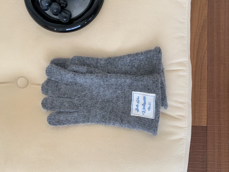 Σετ γάντια και φουλάρι — πλεκτό, κορεάτικου στιλ, κατάλληλο για τον χειμώνα, κυκλοφόρησε το φθινόπωρο του 2023