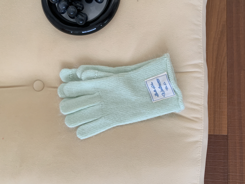 Σετ γάντια και φουλάρι — πλεκτό, κορεάτικου στιλ, κατάλληλο για τον χειμώνα, κυκλοφόρησε το φθινόπωρο του 2023