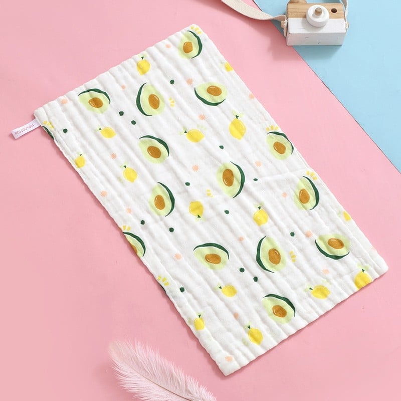 Детска памучна квадратна кърпа за лице Bamboo Blue, номер 1744/1745/1746, 40-count, тегло под 50 g