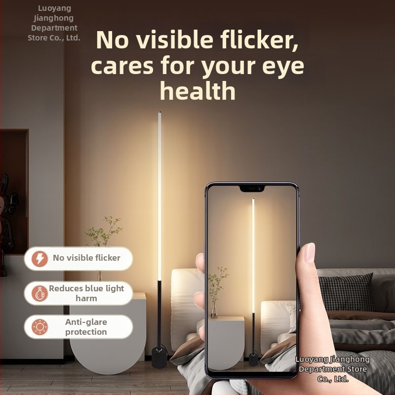 Padlólámpa LED, akril árnyékolóval, vasból készült test, távirányítós kapcsoló — alkalmas 10–15 m²-es helyiségekhez, modern minimalista stílus