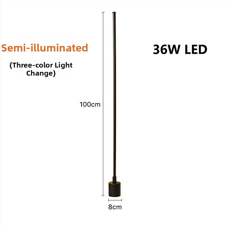 Padlólámpa LED, akril árnyékolóval, vasból készült test, távirányítós kapcsoló — alkalmas 10–15 m²-es helyiségekhez, modern minimalista stílus
