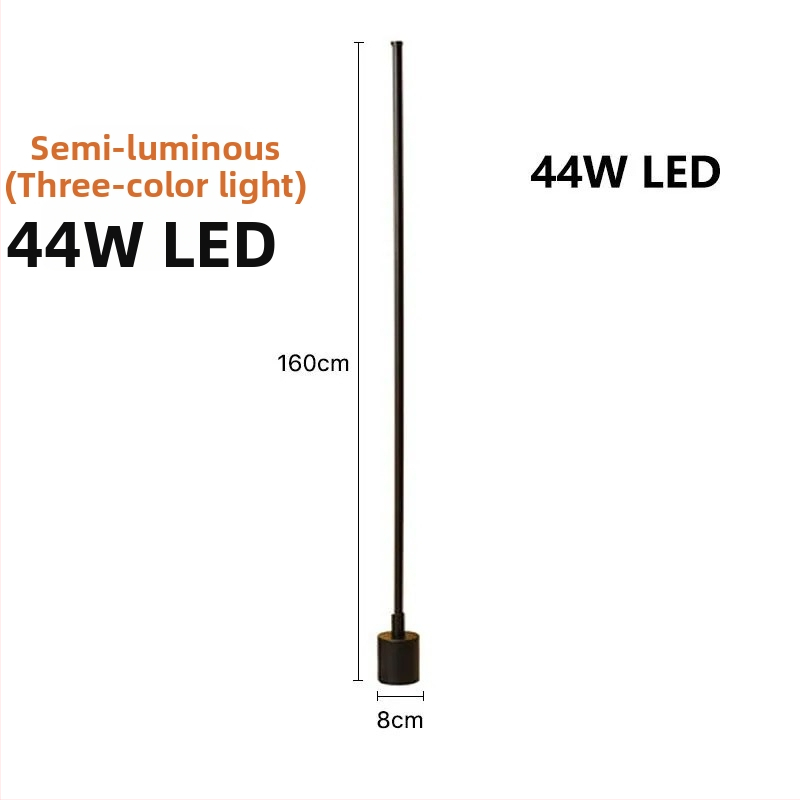 Padlólámpa LED, akril árnyékolóval, vasból készült test, távirányítós kapcsoló — alkalmas 10–15 m²-es helyiségekhez, modern minimalista stílus