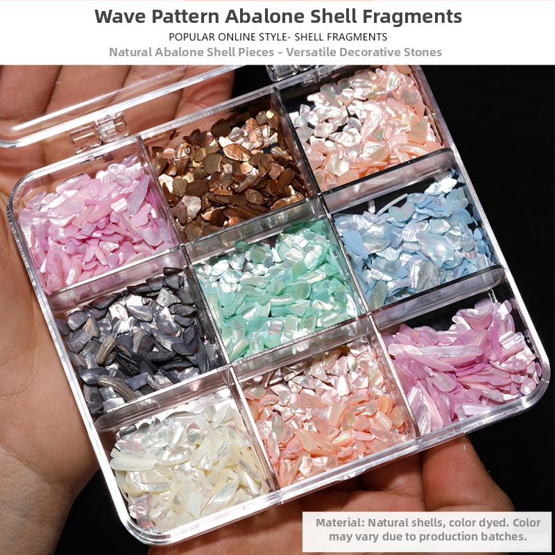 Αξεσουάρ DIY κοσμημάτων — Υλικό: κοχύλι, Φυσικό μοτίβο κοχυλιού, Φινίρισμα με σταγόνες λαδιού, Αρχαϊκό στυλ, Άνοιξη 2025