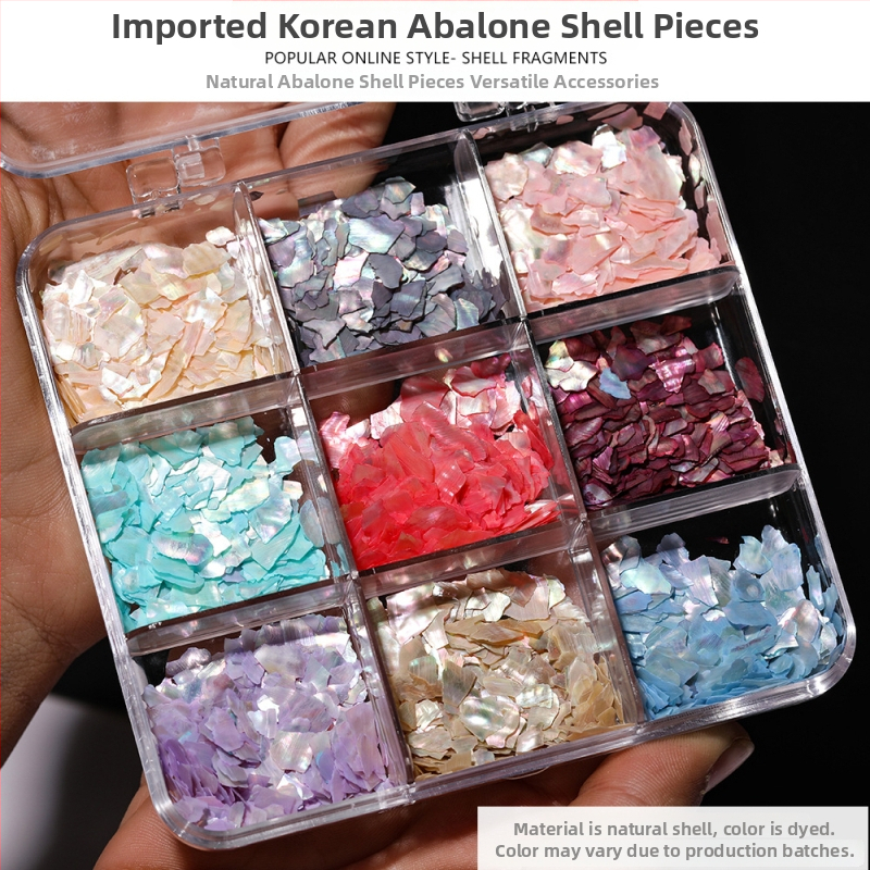 Αξεσουάρ DIY κοσμημάτων — Υλικό: κοχύλι, Φυσικό μοτίβο κοχυλιού, Φινίρισμα με σταγόνες λαδιού, Αρχαϊκό στυλ, Άνοιξη 2025