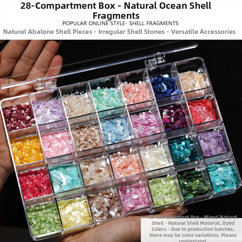 Αξεσουάρ DIY κοσμημάτων — Υλικό: κοχύλι, Φυσικό μοτίβο κοχυλιού, Φινίρισμα με σταγόνες λαδιού, Αρχαϊκό στυλ, Άνοιξη 2025