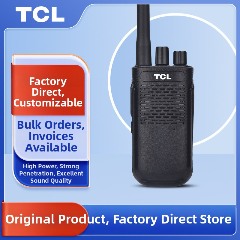 TCL analóg kétutas rádió HT8/HT9 kültéri nagy teljesítményű, 16 csatorna, 400–480 MHz, 5W, 3–5 km, 3000 mAh