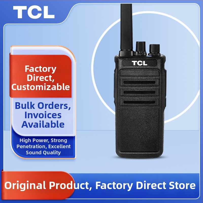 TCL analóg kétutas rádió HT8/HT9 kültéri nagy teljesítményű, 16 csatorna, 400–480 MHz, 5W, 3–5 km, 3000 mAh