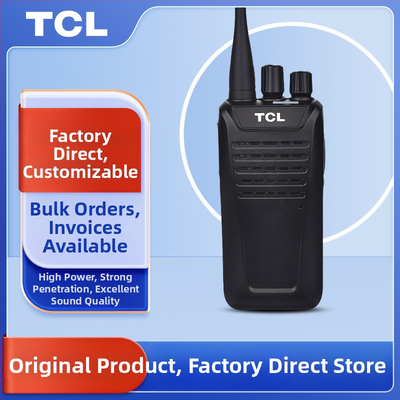 TCL analóg kétutas rádió HT8/HT9 kültéri nagy teljesítményű, 16 csatorna, 400–480 MHz, 5W, 3–5 km, 3000 mAh