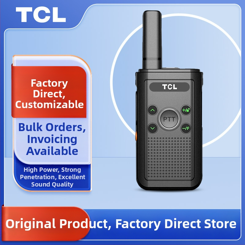 TCL analóg kétutas rádió HT8/HT9 kültéri nagy teljesítményű, 16 csatorna, 400–480 MHz, 5W, 3–5 km, 3000 mAh