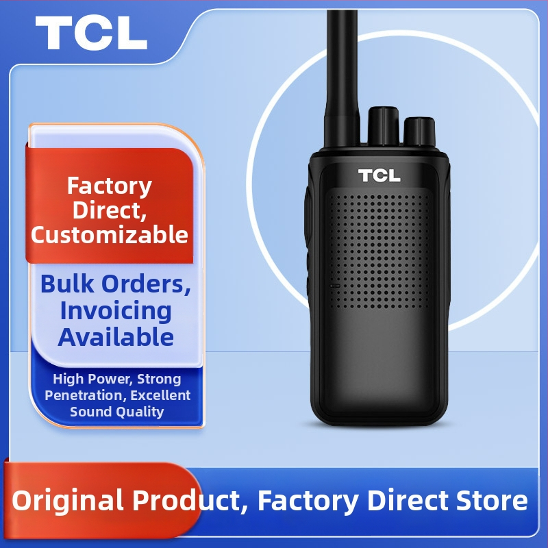 TCL analóg kétutas rádió HT8/HT9 kültéri nagy teljesítményű, 16 csatorna, 400–480 MHz, 5W, 3–5 km, 3000 mAh